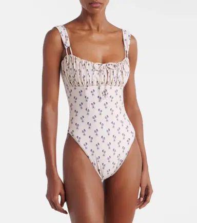 Montce Cynthia floral ruffled swimsuit | Thumbnail 5