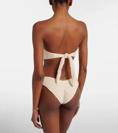 Montce Rosa floral-appliqué bandeau bikini top | Thumbnail 4