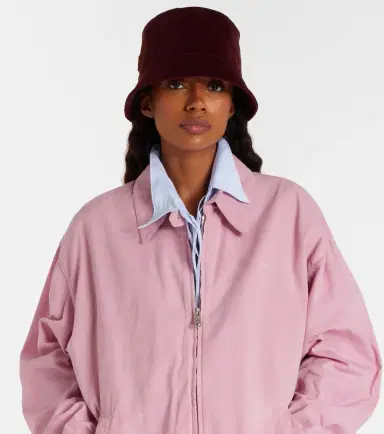 Prada Cotton corduroy bucket hat | Thumbnail 5