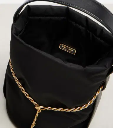 Prada Petit Sac Noir Mini bucket bag | Thumbnail 4