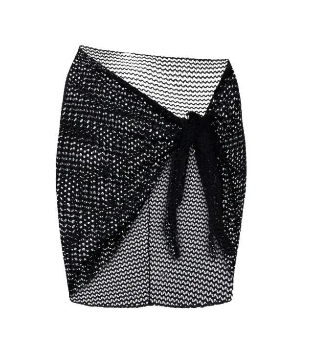 Crochet beach cover-up
