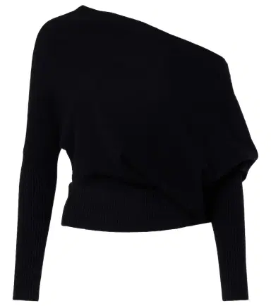 Altuzarra Paxi one-shoulder cashmere sweater | Thumbnail 1 Altuzarra Paxi one-shoulder cashmere sweater | Thumbnail 1