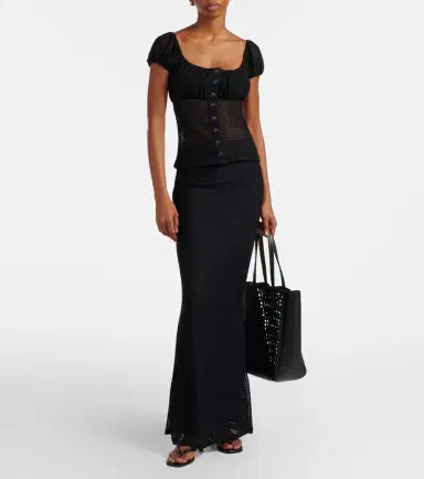 Montce Natalia crochet maxi skirt | Thumbnail 5