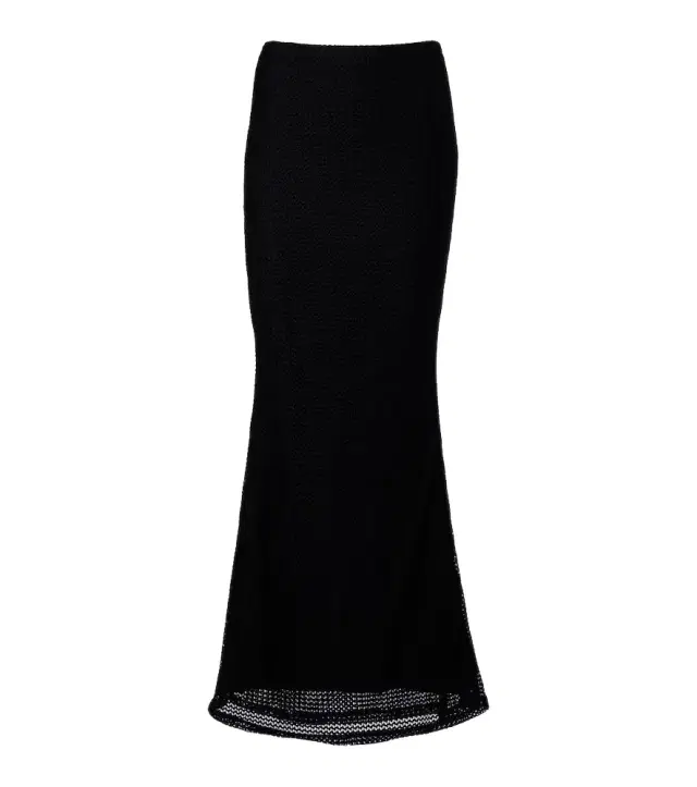 Montce Natalia crochet maxi skirt