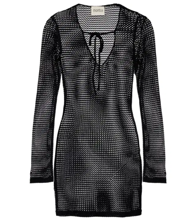 Sophia crochet minidress
