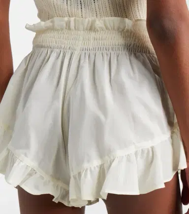Montce Ruffled cotton shorts | Thumbnail 5