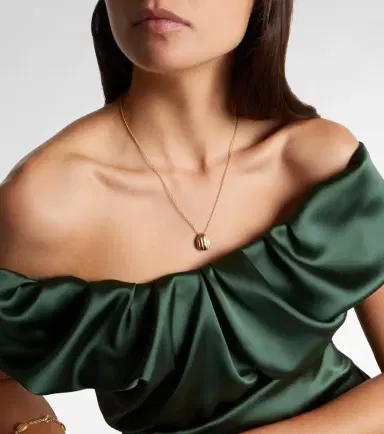 Pamela Zamore Eos 18kt gold pendant necklace with diamonds | Thumbnail 4