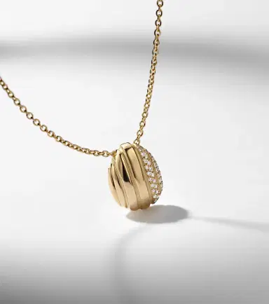 Pamela Zamore Eos 18kt gold pendant necklace with diamonds | Thumbnail 6