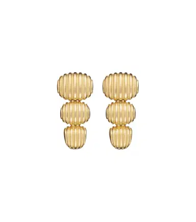 Pamela Zamore Isla Oval Taper 18kt gold earrings | Thumbnail 1