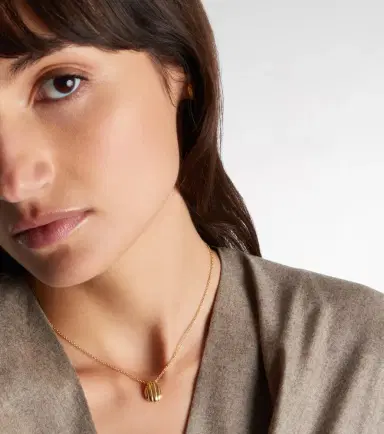Pamela Zamore Eos Small 18kt gold pendant necklace | Thumbnail 4