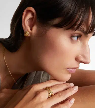 Pamela Zamore Eos 18kt gold earrings | Thumbnail 3