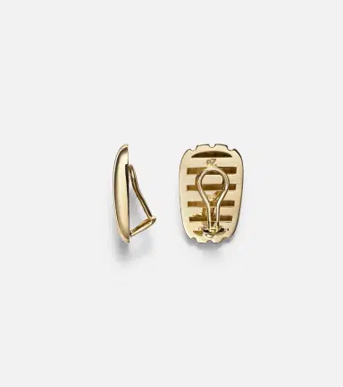 Pamela Zamore Orla Armour 18kt gold earrings | Thumbnail 4