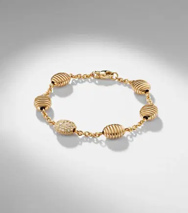Pamela Zamore Isla Station 18kt gold bracelet with diamonds | Thumbnail 4 Pamela Zamore Isla Station 18kt gold bracelet with diamonds | Thumbnail 4
