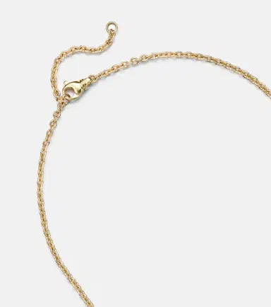Pamela Zamore Isla Triple Oval 18kt gold pendant necklace | Thumbnail 3