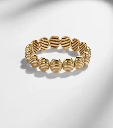 Pamela Zamore Isla Oval 18kt gold bracelet | Thumbnail 5