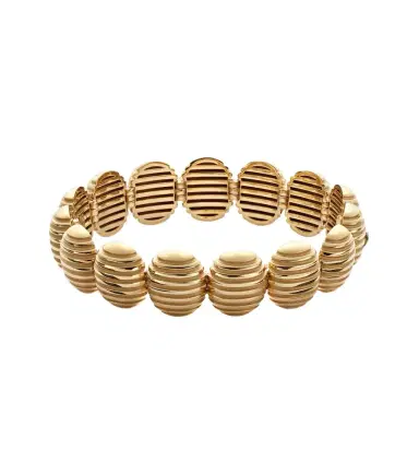 Pamela Zamore Isla Oval 18kt gold bracelet | Thumbnail 1