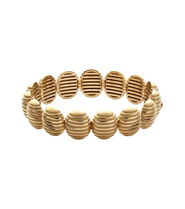 Pamela Zamore Isla Oval 18kt gold bracelet