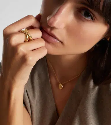 Pamela Zamore Orla X 18kt gold ring | Thumbnail 3