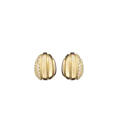 Pamela Zamore Eos 18kt gold earrings with diamonds | Thumbnail 1