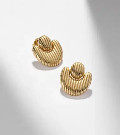 Pamela Zamore Isla Nest 18kt gold earrings | Thumbnail 5