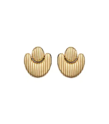 Pamela Zamore Isla Nest 18kt gold earrings | Thumbnail 1