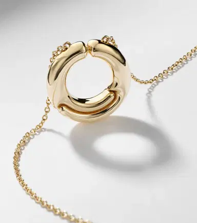 Pamela Zamore Holos 18kt gold pendant necklace | Thumbnail 6