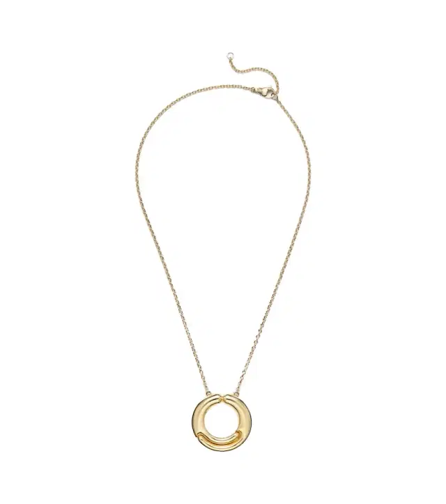 Pamela Zamore Holos 18kt gold pendant necklace
