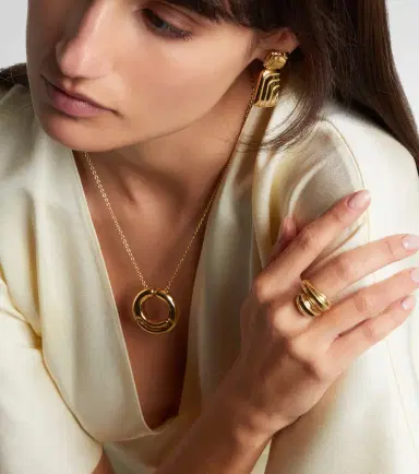 Pamela Zamore Eos Hug 18kt gold ring | Thumbnail 4