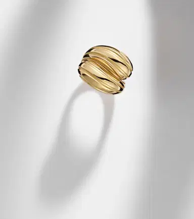 Pamela Zamore Eos Hug 18kt gold ring | Thumbnail 5