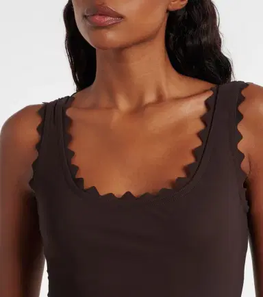 Karla Colletto Scalloped swimsuit | Thumbnail 3