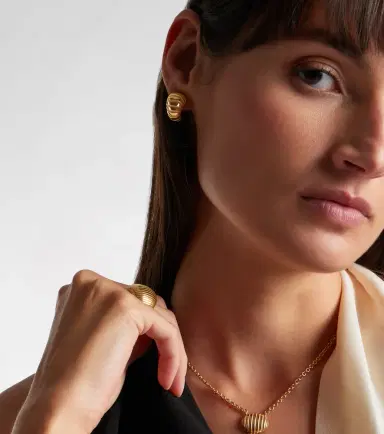 Pamela Zamore Noa Taper 18kt gold earrings | Thumbnail 2
