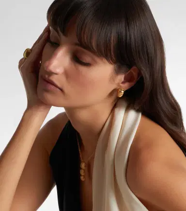 Pamela Zamore Noa Taper 18kt gold earrings | Thumbnail 3