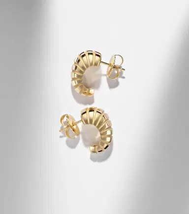 Pamela Zamore Noa Taper 18kt gold earrings | Thumbnail 5