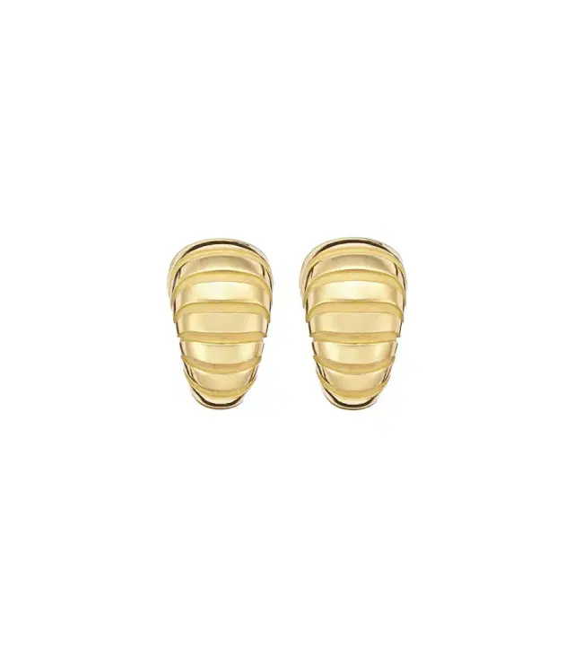Pamela Zamore Noa Taper 18kt gold earrings