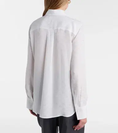 Ferragamo Gancini silk crêpe shirt | Thumbnail 6