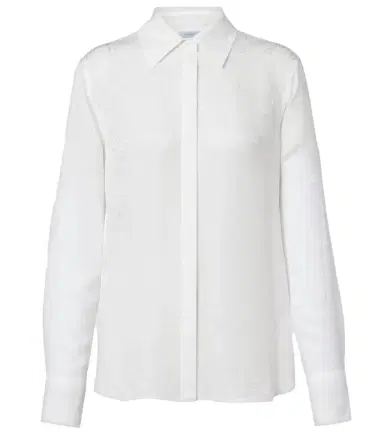 Ferragamo Gancini silk crêpe shirt | Thumbnail 1