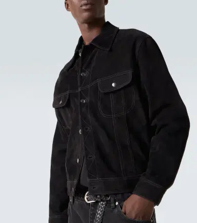 Studio Nicholson x Aaron Levine Boston suede jacket | Thumbnail 3 Studio Nicholson x Aaron Levine Boston suede jacket | Thumbnail 3