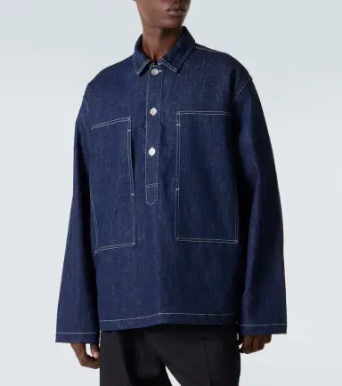 Studio Nicholson x Aaron Levine York denim shirt | Thumbnail 2 Studio Nicholson x Aaron Levine York denim shirt | Thumbnail 2