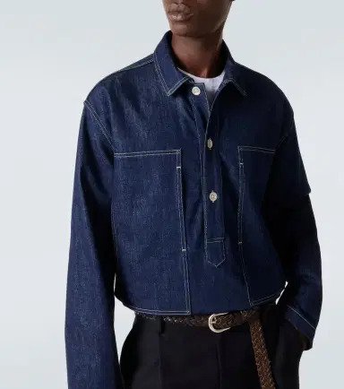 Studio Nicholson x Aaron Levine York denim shirt | Thumbnail 5 Studio Nicholson x Aaron Levine York denim shirt | Thumbnail 5