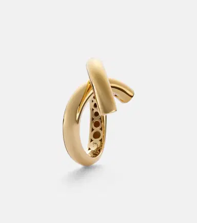 Engelbert Cross Loop Medium 18kt gold ring | Thumbnail 2