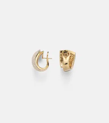 Engelbert Divino 18kt gold earrings with diamonds | Thumbnail 4