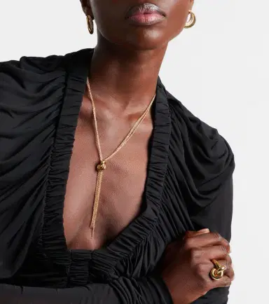 Engelbert Legacy Knot Big 18kt gold necklace | Thumbnail 2