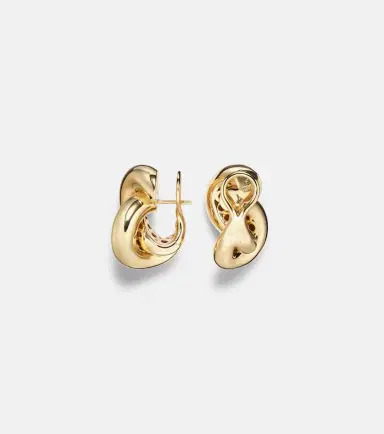Engelbert Legacy Knot Big 18kt gold earrings | Thumbnail 2