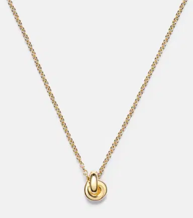 Engelbert Legacy Knot Mini 18kt gold necklace | Thumbnail 3