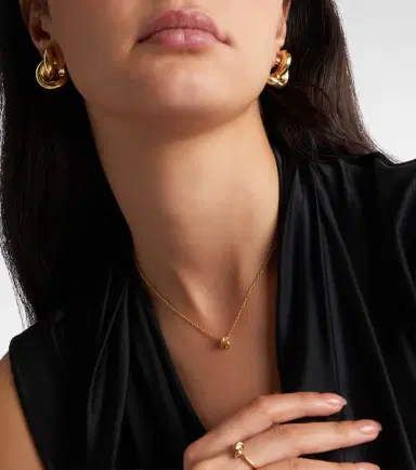 Engelbert Legacy Knot Mini 18kt gold necklace | Thumbnail 5