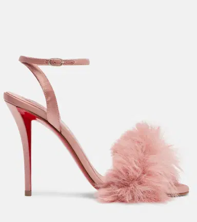 Christian Louboutin Patchoulina 100 crêpe satin sandals | Thumbnail 4