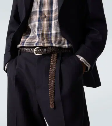 Studio Nicholson x Aaron Levine braided leather belt | Thumbnail 2