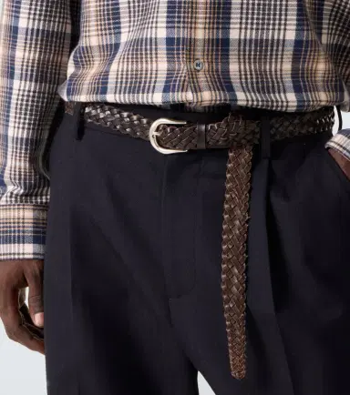 Studio Nicholson x Aaron Levine braided leather belt | Thumbnail 3