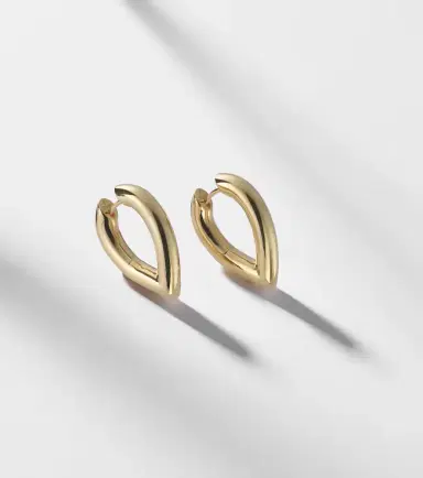 Engelbert Drop Link Medium 18kt gold earrings | Thumbnail 5 Engelbert Drop Link Medium 18kt gold earrings | Thumbnail 5