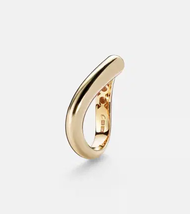 Engelbert Drop Link Medium 18kt gold ring | Thumbnail 2